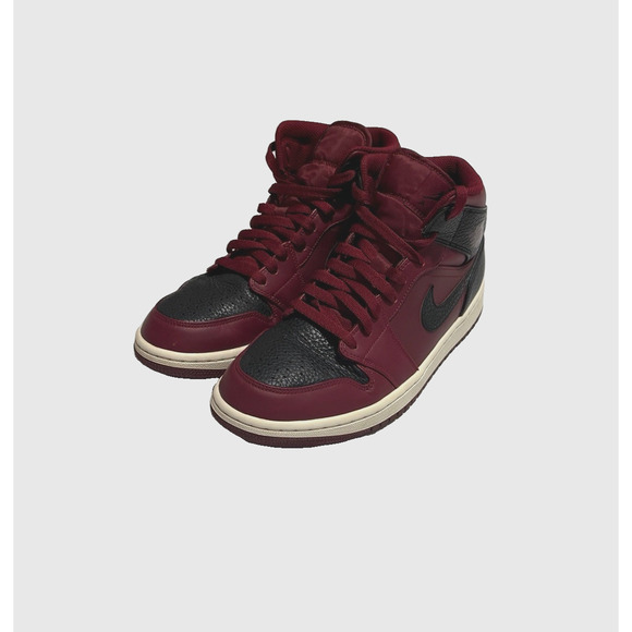 Jordan 1 Retro Mid 2017 Team Red Black Summit White Size 9 With Box Nike Mens main image 4